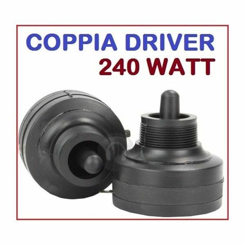 Coppia driver tweeter piezo - driver,
