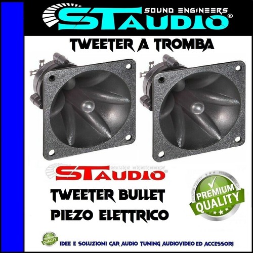 Coppia tweeter acuto - acuto, ricambio